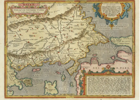 Thrace map