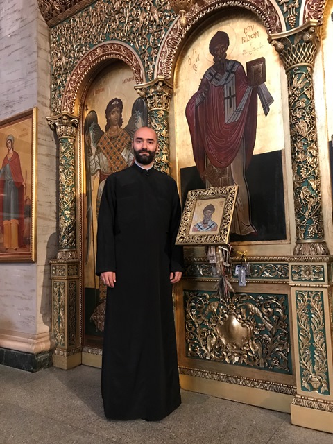 Fr Nicolas Kazarian at St Spyridon