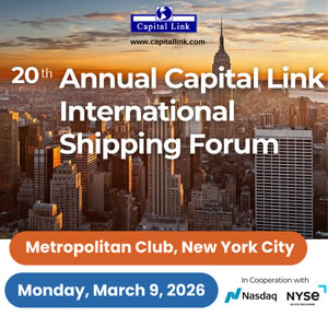 20th Annual Capital Link International Shipping Forum