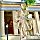 Adamantios Koraes, 1748-1833. Father of the Greek Revolution. Marble statue in front of the University of Athens