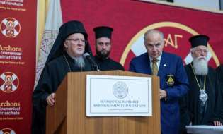 Reception in honor of Ecumenical Patriarch jointly hosted by the Ecumenical Patriarch Bartholomew Foundation and the Archons of the Ecumenical Patriarchate