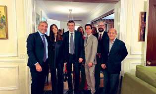 Monica Bellucci at the Greek Consulate in New York